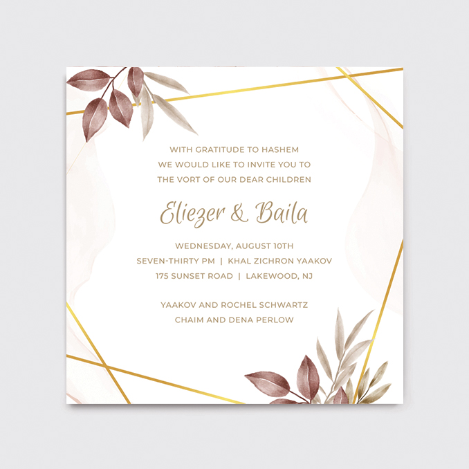 Vort Invitation Style 17