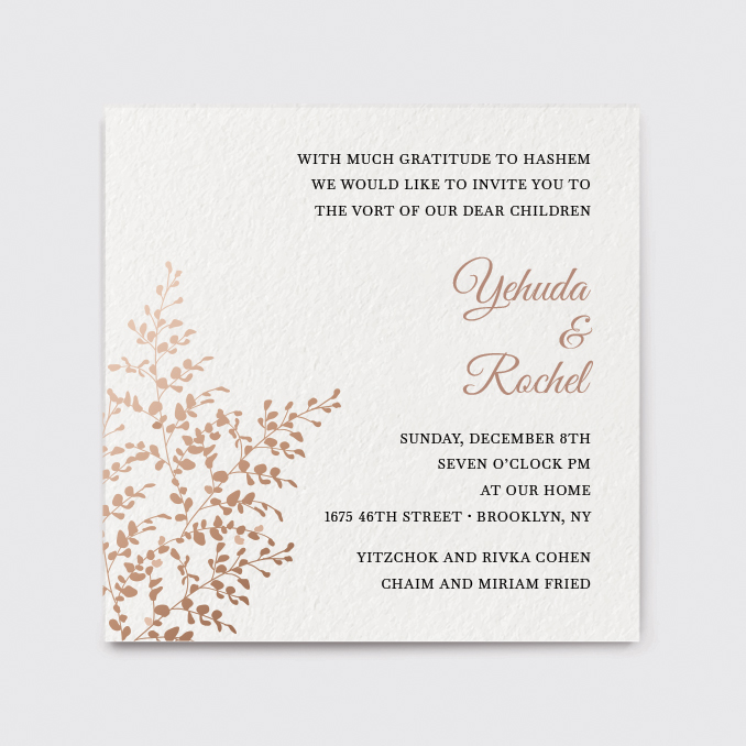 Vort Invitation Style 14