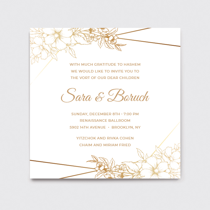 Vort Invitation Style 12